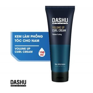 Kem làm phồng tóc xoăn Dashu Daily Volume Up Curl Cream 150ml