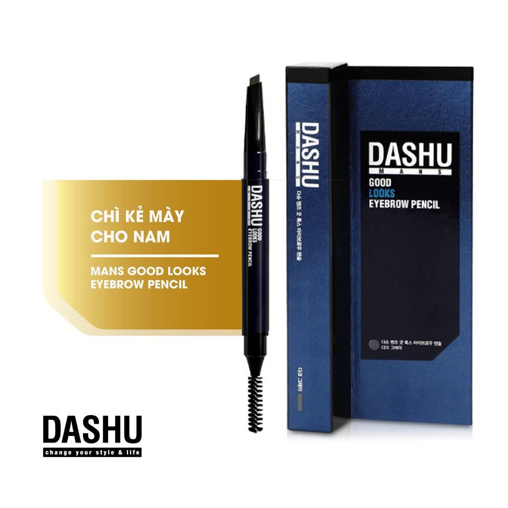 Chì Kẻ Mày Dashu Man's Good Looks Eyebrow Pencil