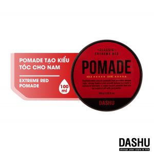 Pomade tạo kiểu Dashu Classic Renewal Extreme Red Pomade 100g